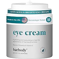 Critically Acclaimed Eye Cream - Anti Aging Under Eye Cream for Dark Circles - Nourishing Eye Cream for Puffiness and Bags Under Eyes - Day & Night Moisturizer Eye Cream, 1.7 oz