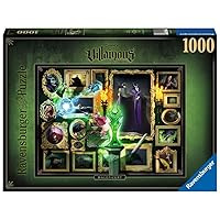 Ravensburger Disney Villainous Maleficent 1000 Piece Jigsaw Puzzle for Adults – Every Piece is Unique, Softclick Technology Means Pieces Fit Together Perfectly