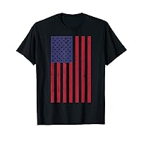 USA Patriotic American Flag Proud American Pride 4th of July T-Shirt