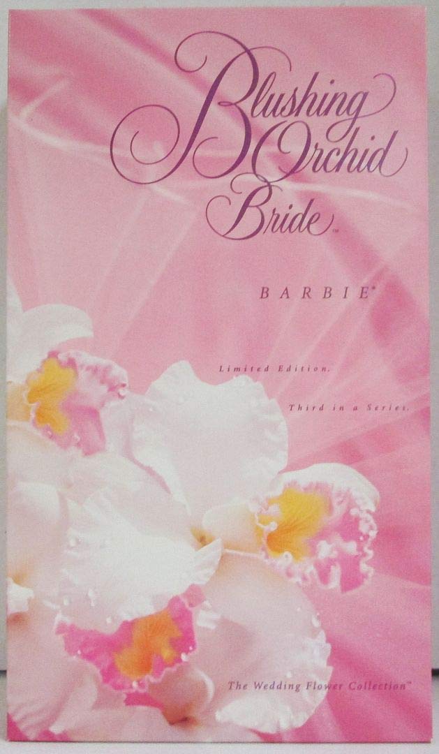 Mattel Blushing Orchid Bride Porcelain Barbie Doll