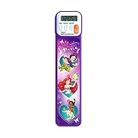 3D Disney Princess Heart Strong Digital Bookmark and Reading Timer - Ariel, Snow White, Tiana