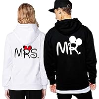 Couple Camp Mr Mrs Hoodie Couple Jumper Couples King Queen Fun Saying