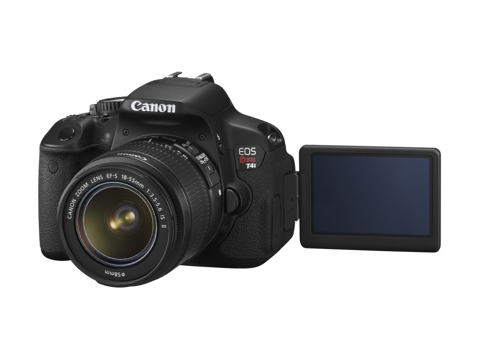Canon 6558B003 EOS Rebel T4i 18-135mm is TM Lens Kit 18MP SLR Camera with 3-Inch LCD Body (Black)