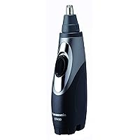 Panasonic ER430 Nose and Ear Hair Trimmer with Vacuum Cleaning System, Black, 180 Grams