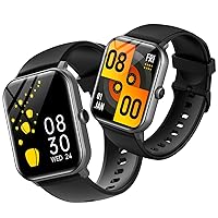 Smart Watch, Sports Watch, Latest Bluetooth 5.3 Calling Function, SMS/Twitter/Line Notifications, Pedometer, SOS Function, Activity Tracker, Music and Camera Control, Alarm Clock, Compatible with