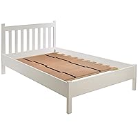 Foldable Box Spring, Bunkie Board, Bed Support Slats for Support to Streamline and Minimize the Bed, No Assembly Needed, Full Size, 60 x 48