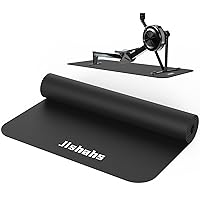 Universal Indoor Rowing Machine Mat- 8.5 x 2.3 FT Exercise Equipment Mat for Concept 2, Nordictrac, Peloton, Sunny, Hydrow etc. Extra Long Non-Slip and Waterproof, Under Rower Floors Protection