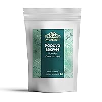 Papaya Leaf Powder Dried Leaves Carica Papaya Herbal Supplement 16 Ounce | 454 gram