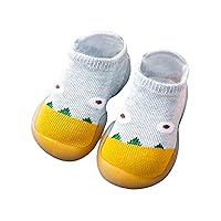 Toddler Baby Shoes Socks Cartoon Pattern Soft Shoes Covered for 0 to 3 Years Baby Shoes 3-6 Months Girls