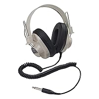Monaural 5 Coiled Cord Headphone