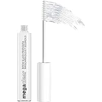 Mega Clear Brow & Lash Mascara - Sculpts Brows, Defines Lashes, Conditioning with Soy Protein & ProVitamin B5, Primer & Top Coat, Cruelty-Free & Vegan - Clear