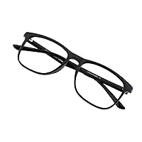 VisionGlobal Blue Light Blocking Glasses for Women/Men, Stylish Square Frame, Anti Eyestrain
