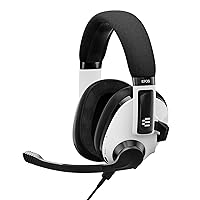 EPOS Gaming H3 Hybrid - Closed Acoustic Gaming Headset with Bluetooth - USB-A PC & 3.5mm Console Cable - Dual Microphones - Lightweight - Easy Adjustment - Long Battery Life - Multi-Platform White
