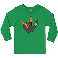 Little Boys' Rocker Thanksgiving Hand Turkey Toddler L/S T-Shirt