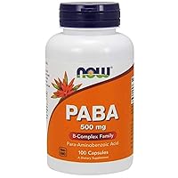 PABA 500mg 100 Capsules (Pack of 2)