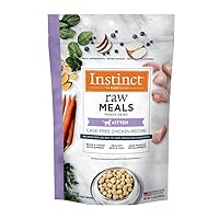 Instinct Freeze Dried Raw Meals for Kittens Chicken Recipe Cat Food, 9.5 oz. Bag