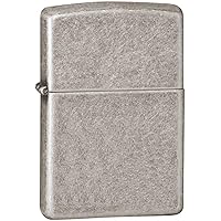 Custom Personalized Zippo Classic Antique Silver Plate Windproof Lighter Free Engraving