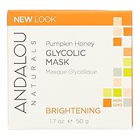 Andalou Naturals Brightng Mask Pumpkn Glyc 1.7 Oz