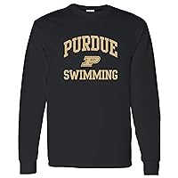 NCAA Arch Logo Swimming, Team Color Long Sleeve, College, University