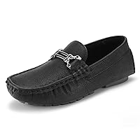 Hawkwell Kids Casual Penny Loafer Moccasin Dress Driver Shoes(Toddler/Little Kid/Big Kid)