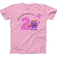 Second Birthday Shirt - Birthday Girl - Monster Second Birthday