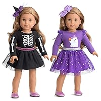 sweet dolly Doll Clothes Accesories Halloween Costume Party Dress Sets for American 18 inch Girl Doll