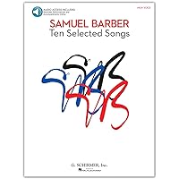 Samuel Barber - 10 Selected Songs: High Voice, Book/Audio Samuel Barber - 10 Selected Songs: High Voice, Book/Audio Paperback
