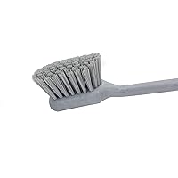SPARTA 40501EC23 Plastic Large Scrub Brush, Kitchen Brush, Utility Brush With Long Handle For Cleaning, 20 Inches, Gray