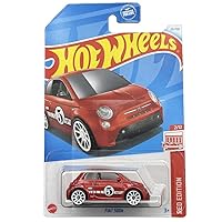 Hot Wheels Red Edition Flat 500e