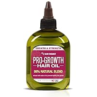 Pro-growth Hair Oil with Castor Oil 7.1 oz. - Made with Natural Castor Oil for Hair Growth