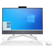 hp 22-DF 21.5-Inch Full HD WLED All-in-One PC Intel Celeron G5900T 8GB 512GB SSD Win 10 (White)