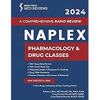 2024 NAPLEX - Pharmacology & Drug Classes: A Comprehensive Rapid Review [Book 2 of 3] 2024 NAPLEX - Pharmacology & Drug Classes: A Comprehensive Rapid Review [Book 2 of 3] Perfect Paperback