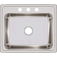 Elkay Lustertone Classic LR25213 Single Bowl Drop-In Stainless Steel Sink
