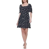 Tommy Hilfiger Women's Jersey Fit and Flare Dress