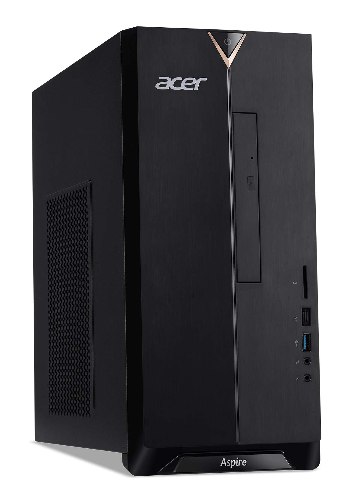 Acer Aspire TC-895-UR11 Desktop, 10th Gen Intel Core i5-10400 6-Core Processor, 12GB 2666MHz DDR4, 512GB NVMe M.2 SSD, 8X DVD, 802.11ax WiFi 6, USB 3.2 Type C, Windows 10 Professional