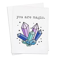 You Are Magic (Crystals), Greeting Card