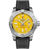 Breitling Avenger II Seawolf Yellow Dial Men's Watch A17331101I1W1