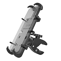 RAM MOUNTS Quick-Grip Large Phone Mount with Low-Profile Tough-Claw RAM-HOL-PD4-400-1U