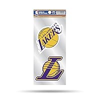 NBA Los Angeles Lakers Double Up Die Cut 2-Piece Sticker Sheet