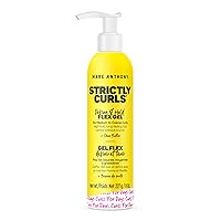 Define & Hold Flex Hair Styling Gel, Strictly Curls - Medium to Coarse Curls - High Hold, Long-Lasting Frizz Control & Added Shine with Shea Butter - Anti-Frizz Hair Products for Women