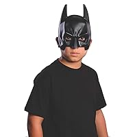 Costume Batman Child's Chinless Vinyl Mask,Black