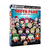 South Park: Bigger, Longer & Uncut [4K UHD + Blu-Ray + Digital Copy] South Park: Bigger, Longer & Uncut [4K UHD + Blu-Ray + Digital Copy] 4K Blu-ray DVD