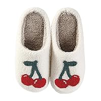 Cowboy Boot And Cowgirl Hat Slippers For Women Men Cute Strawberry Slippers Cozy Couple Indoor Outdoor House Slippers