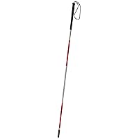 Lumex Folding Blind Cane, Walking Stick, 46