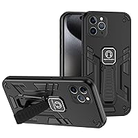Phone Protective Case Case Compatible with iPhone 11 Pro with Built-in Kickstand Case Military Grade Drop Proof Duty Full Body Protective Case TPU Rubber and Hard PC Phone Case Cover Phone Cases ( Col