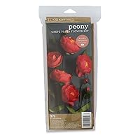 Creativity Street Crepe Paper Flower Kit-Peonies