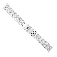 Ewatchparts 20MM WATCH BAND BRACELET COMPATIBLE WITH BREITLING COLT A74380 CHRONOMETRE S.STEEL SHINY SE