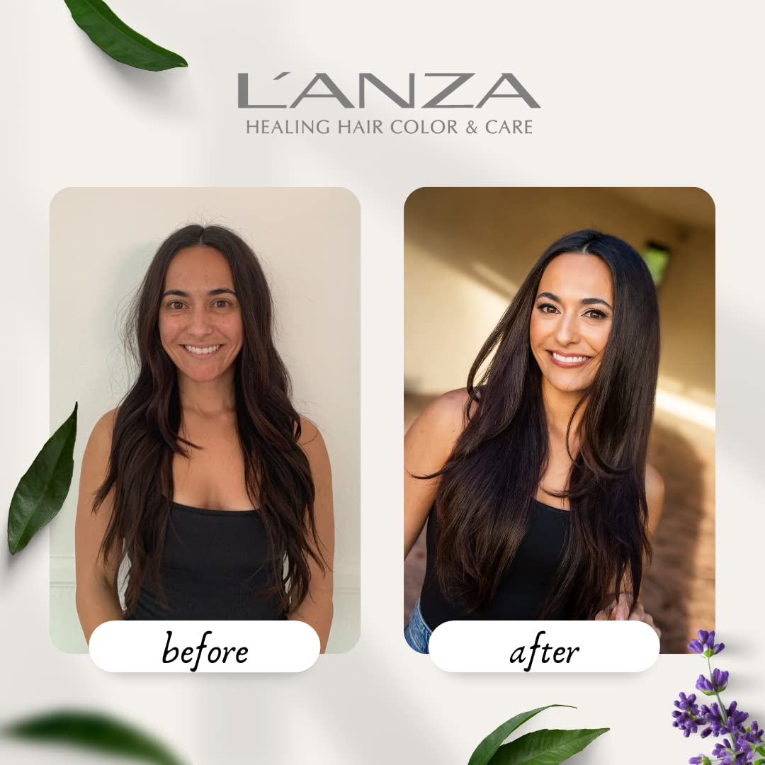L'ANZA Keratin Healing Oil Lustrous Conditioner for Damaged Hair, Nourishes, Repairs, and Boosts Hair Shine and Strength for a Perfect Silky Look, Sulfate-free, Paraben-free, Gluten-free