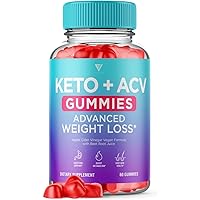 Keto ACV Gummies Advanced Apple Cider Vinegar Vegan Vitamin Supplement (60 Gummies)