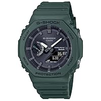 Casio Men's Analogue-Digital Quartz Watch with Plastic Strap GA-B2100-3AER